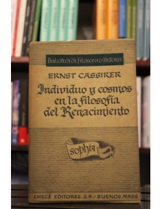 Individuo y cosmos en la filosofía del Renacimiento (Usado)