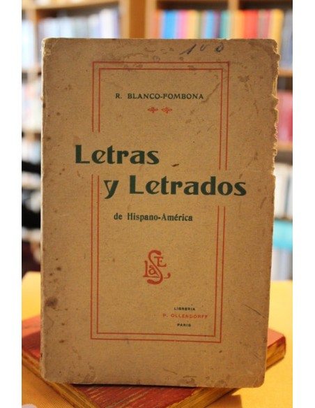 Letras y letrados de Hispano-América (Usado) Letras y letrados de Hispano-América (Usado)