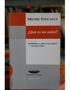 ¿Qué es un autor? (Usado)