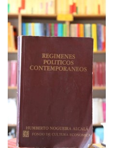 Regímenes políticos contemporáneos *Subrayado (Usado)