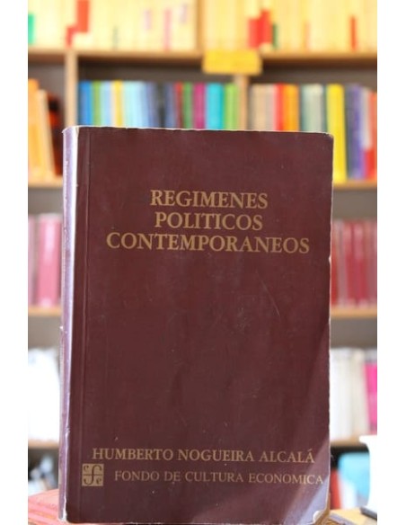 Regímenes políticos contemporáneos *Subrayado (Usado)