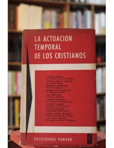 La actuación temporal de los cristianos (Usado)