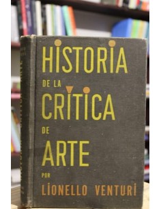 Historia de la crítica del arte (Usado)