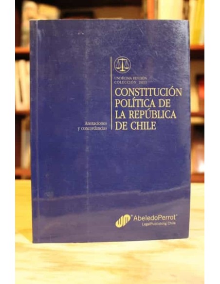 Constitución política de la República de Chile (subrayado) (Usado) Constitución política de la República de Chile (subrayado) (Usado)