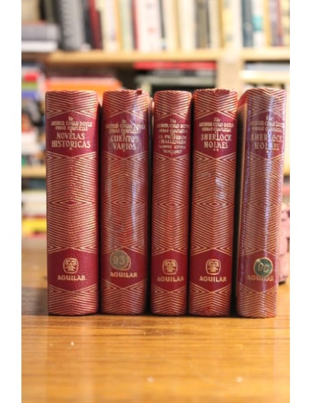 Obras completas de Arthur Conan Doyle. 5 tomos (Usado) Obras completas de Arthur Conan Doyle. 5 tomos (Usado)