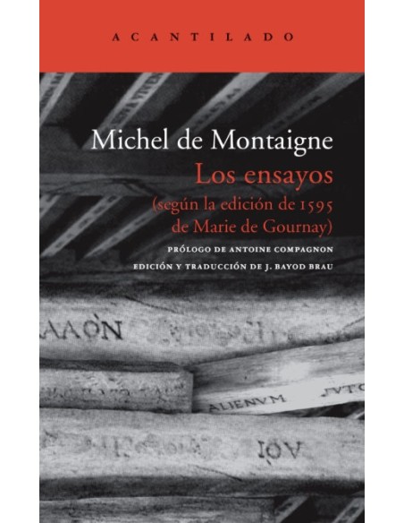 Estuche Los ensayos (3 tomos) (Nuevo) Estuche Los ensayos (3 tomos) (Nuevo)