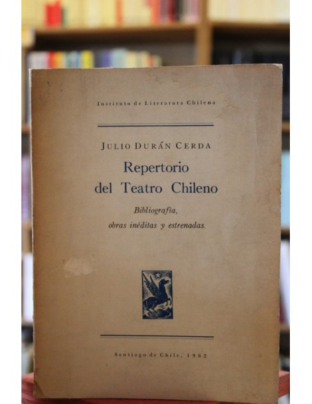 Repertorio del Teatro Chileno (Usado) Repertorio del Teatro Chileno (Usado)