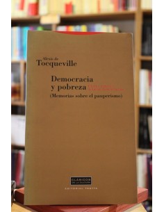 Democracia y pobreza: memorias sobre el apuperismo (Usado)