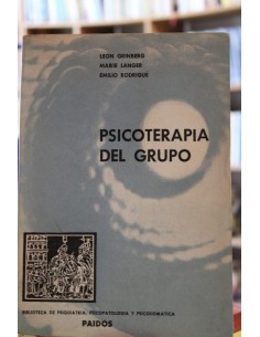 Psicoterapia del grupo (Usado)