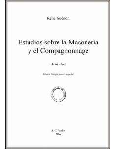 Estudios sobre la Masonería y el Compagnonnage. Artículos (Nuevo)