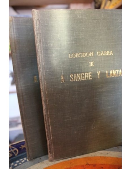 A sangre y lanza (Tomo 1 y 2) (Usado) A sangre y lanza (Tomo 1 y 2) (Usado)