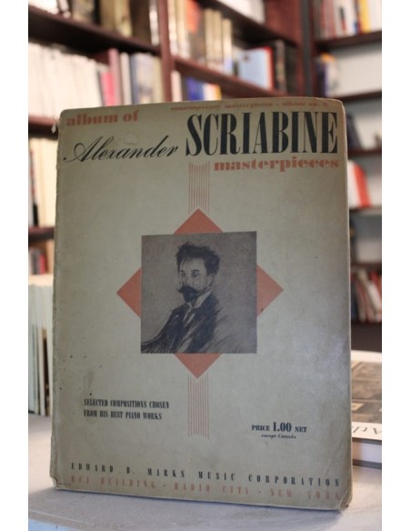 Album of Alexander Scriabine Masterpieces (Usado) Album of Alexander Scriabine Masterpieces (Usado)