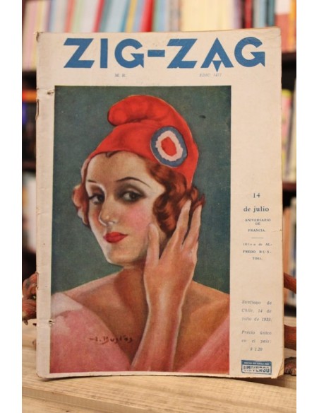 Revista Zig-Zag (Año XXIX N 1477 ) (Usado) Revista Zig-Zag (Año XXIX N 1477 ) (Usado)