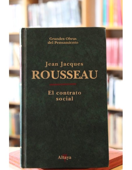 El contrato social (Usado)