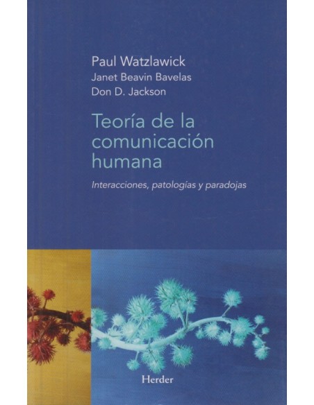 Teoría de la comunicación humana (Nuevo) Teoría de la comunicación humana (Nuevo)