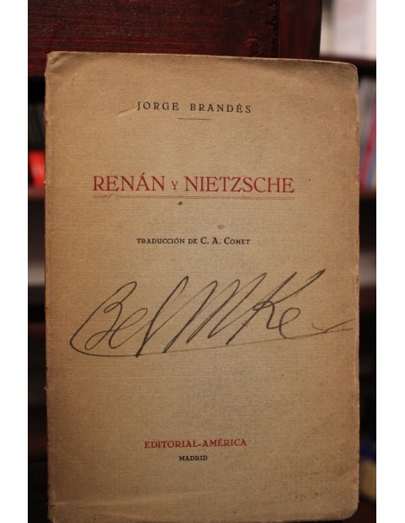 Renán y Nietzsche (Usado) Renán y Nietzsche (Usado)