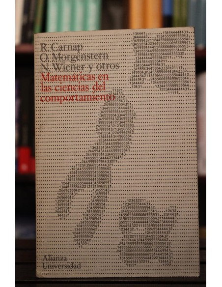 Matemáticas en las ciencias del comportamiento (Usado) Matemáticas en las ciencias del comportamiento (Usado)