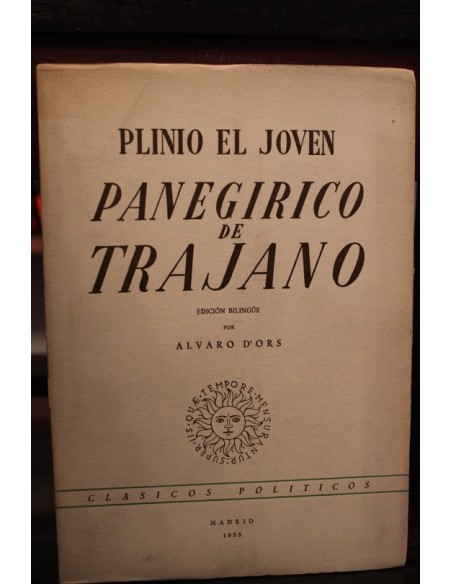 Panegírico de Trajano (Usado) Panegírico de Trajano (Usado)