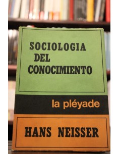 Sociología del conocimiento (Usado)
