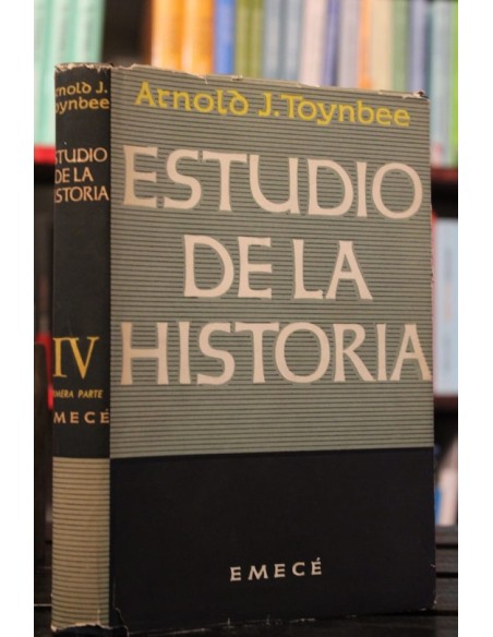 Estudio de la Historia. Volumen IV. Primera Parte (Usado) Estudio de la Historia. Volumen IV. Primera Parte (Usado)