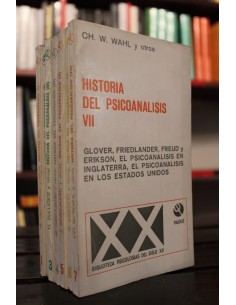 Historia del psicoanálisis (VII Tomos) (Usado)