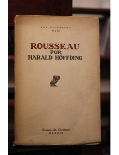 Rousseau por Harald Föffding (Usado)