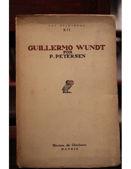 Guillermo Wundt por P. Peterson (Usado) Guillermo Wundt por P. Peterson (Usado)