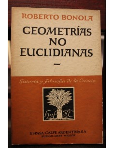 Geometrías no euclidianas (Usado)