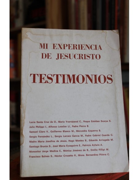 Mi experiencia de Jesucristo (Usado) Mi experiencia de Jesucristo (Usado)