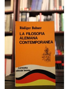 La filosofía alemana contemporánea (Usado)