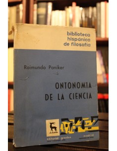 Ontonomia de la ciencia (Usado)