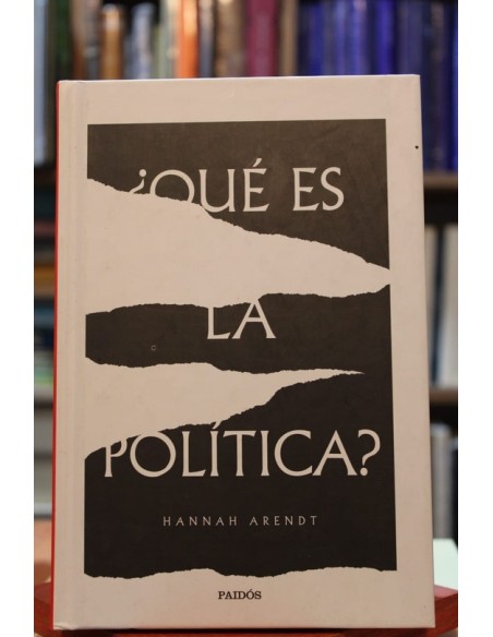 ¿Qué es la política? (Usado) ¿Qué es la política? (Usado)