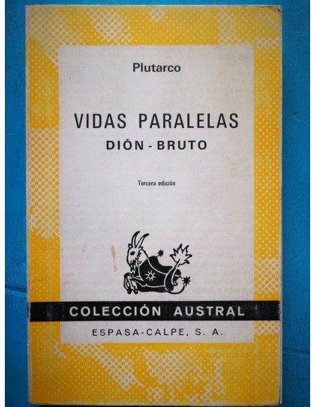 Vidas paralelas: Dión-Bruto (Usado)