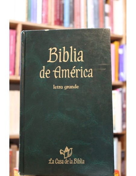 Biblia de América (Letra Grande) (Usado)