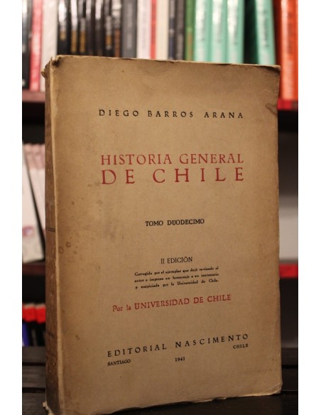 Historia General de Chile (Usado) Historia General de Chile (Usado)