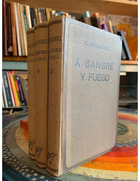 A sangre y fuego (III Tomos) (Usado) A sangre y fuego (III Tomos) (Usado)