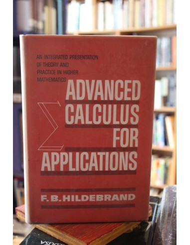 Advanced calculus for applications...