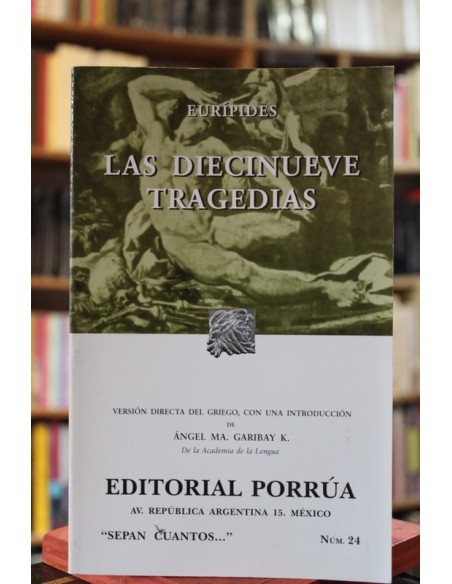 Las diecinueve tragedias (Usado)