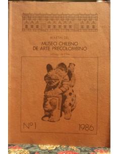 Boletín del Museo Chileno de Arte Precolombino N°1, 1986 (Usado)
