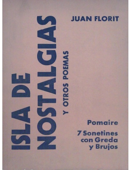 Isla de nostalgias y otros poemas (Usado)