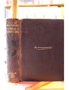 Maupassant. Obras completas. Tomo I. Novelas, miscelánea, relatos de viajes, teatro, poesías (Usado)