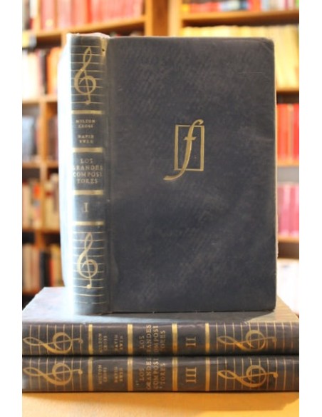 Los grandes compositores, su vida y su música. Desde Bach hasta nuestros días. 3 tomos (Usado) Los grandes compositores, su vida y su música. Desde Bach hasta nuestros días. 3 tomos (Usado)