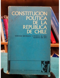 Constitución política de la República de Chile (Usado)