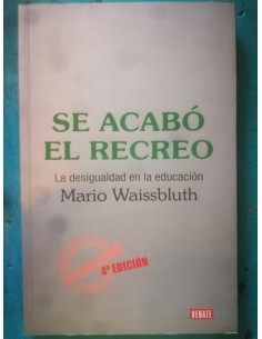 Se acabó el recreo (Usado)