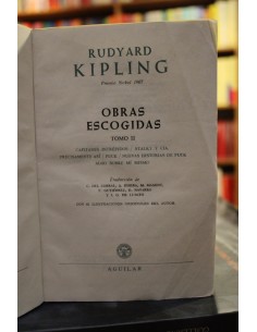 Rudyard Kipling Obras escogidas Tomo II (Usado)