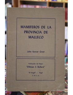 Mamíferos de la provincia de Malleco (Usado)