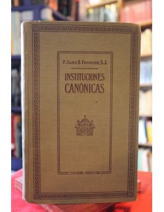 Instituciones canónicas. Tomo I (Usado)