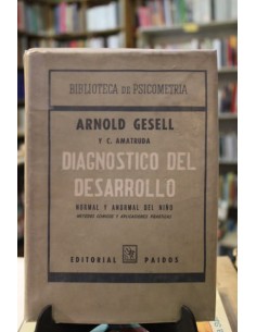 Diagnostico del desarrollo normal y anormal del niño (Usado)