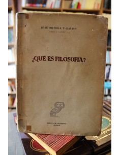 ¿Qué es filosofía? (subrayado) (Usado)