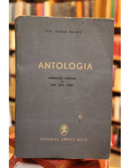 Antología (José Joaquín Vallejo) (Usado) Antología (José Joaquín Vallejo) (Usado)
